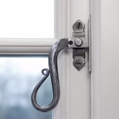 Pewter Locking Shepherd's Crook Fastener - LH - Image 5