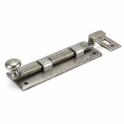 Pewter 6" Cranked Knob Bolt