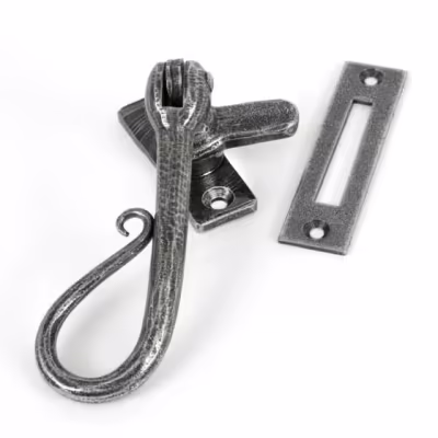 Pewter Shepherd's Crook Fastener