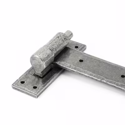 Pewter 24" Hook & Band Hinge (pair) - Image 3