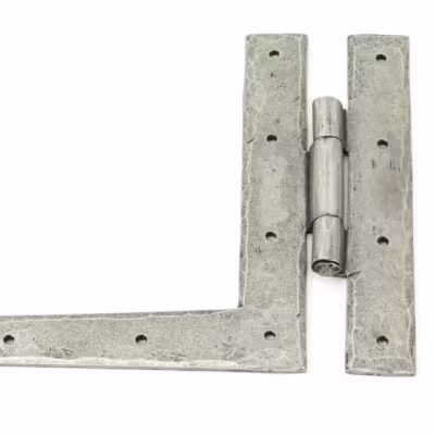 Pewter 7" HL Hinge (pair) - Image 3
