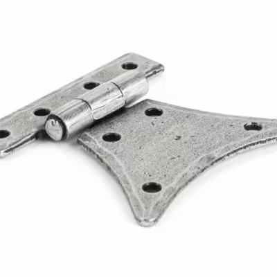 Pewter 2" Half Butterfly Hinge (pair)