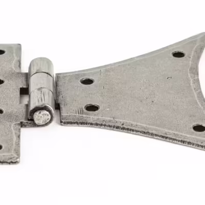 Pewter 3¼" Half Butterfly Hinge (pair) - Image 2