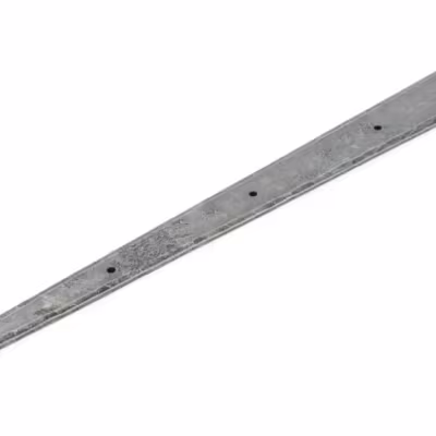 Pewter 24" Penny End Hinge Front (pair)
