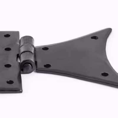 Black 3¼" Half Butterfly Hinge (pair) - Image 2