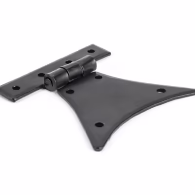 Black 3¼" Half Butterfly Hinge (pair) - Image 1