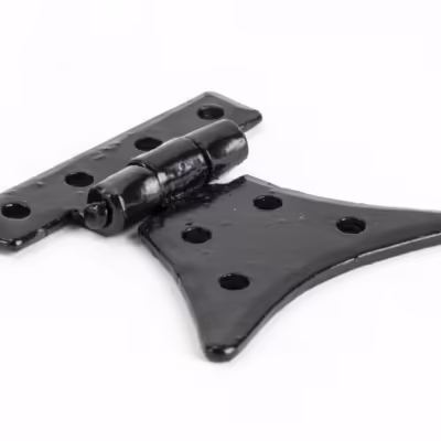 Black 2" Half Butterfly Hinge (pair)