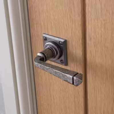 Pewter Avon Lever on Rose Set Unsprung - Image 3