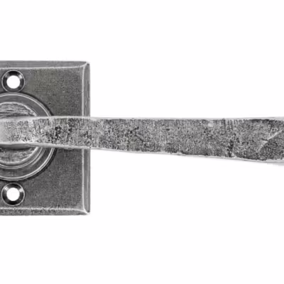 Pewter Avon Lever on Rose Set Unsprung