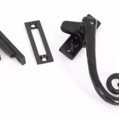 Black Locking Deluxe Monkeytail Fastener - RH