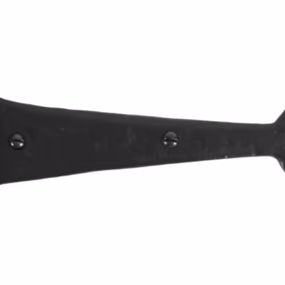 Black Textured 10½" Cast T Hinge (pair)