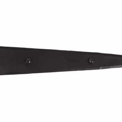 Black 12" Arrow Head T Hinge (pair)