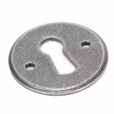 Pewter Regency Escutcheon - Image 1