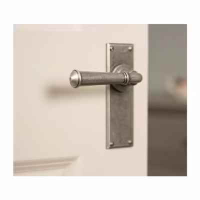 Pewter Regency Lever Latch Set - Image 5