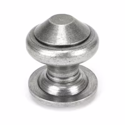 Pewter Regency Centre Door Knob - Image 1
