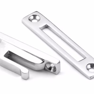 Polished Chrome Locking Hinton Fastener - Image 4
