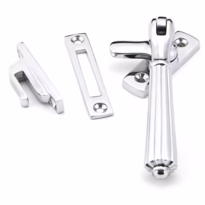 Polished Chrome Locking Hinton Fastener