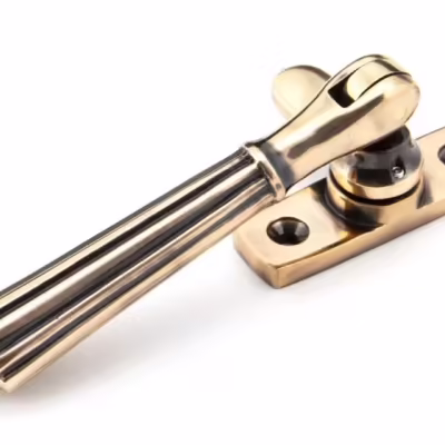 Polished Bronze Locking Hinton Fastener - Image 3