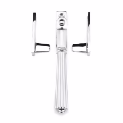 Polished Chrome Night-Vent Locking Hinton Fastener - Image 3
