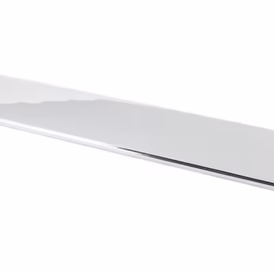 Polished Chrome 425mm Art Deco Fingerplate