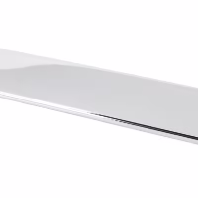 Polished Chrome 300mm Art Deco Fingerplate