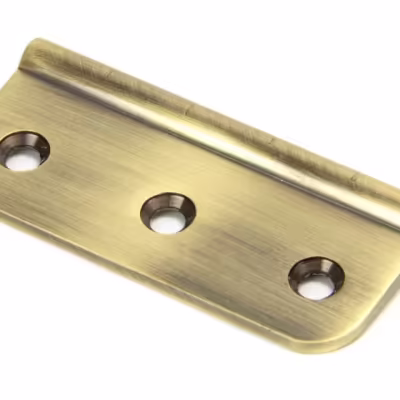 Aged Brass 3" Dummy Butt Hinge (Single)