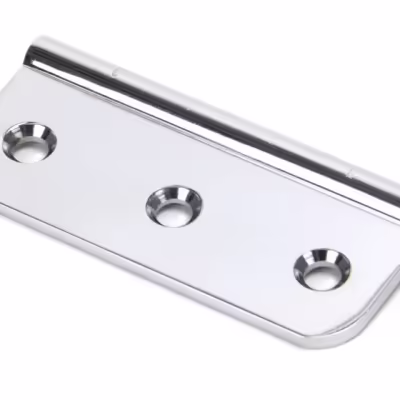 Polished Chrome 3" Dummy Butt Hinge (Single) - Image 1