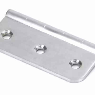 Satin Chrome 3" Dummy Butt Hinge (Single)