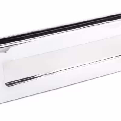 Polished Chrome Traditional Letterbox