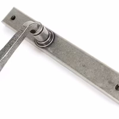 Pewter Avon Slimline Lever Latch Set - Image 4