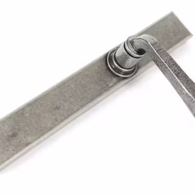 Pewter Avon Slimline Lever Latch Set - Image 5