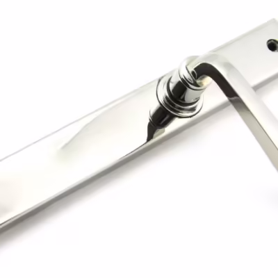Polished Nickel Avon Slimline Lever Latch Set - Image 3