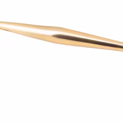Polished Bronze 300mm Art Deco Pull Handle