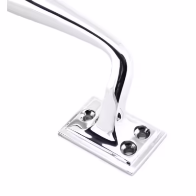 Polished Chrome 230mm Art Deco Pull Handle - Image 3