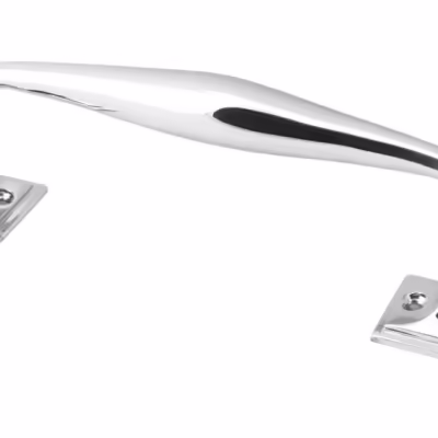 Polished Chrome 230mm Art Deco Pull Handle