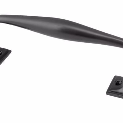 Aged Bronze 230mm Art Deco Pull Handle - Image 1
