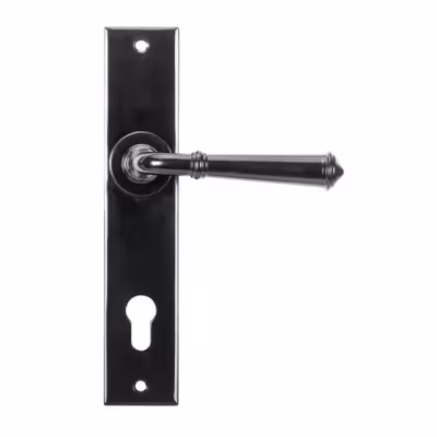 Black Regency Lever Espag. Lock Set - Image 1