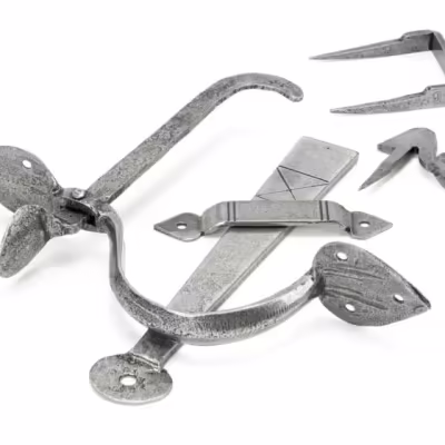 Pewter Gothic Thumblatch - XL