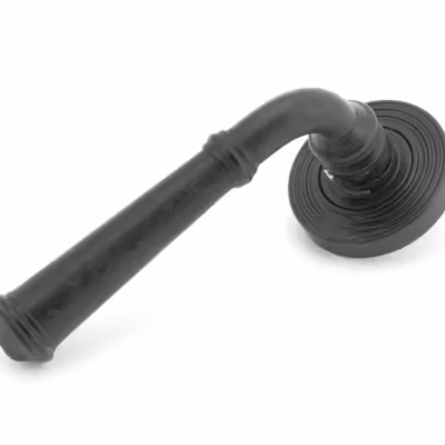 External Beeswax Regency Lever on Rose Set (Beehive)