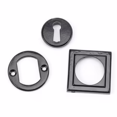 Black Round Escutcheon (Square) - Image 4
