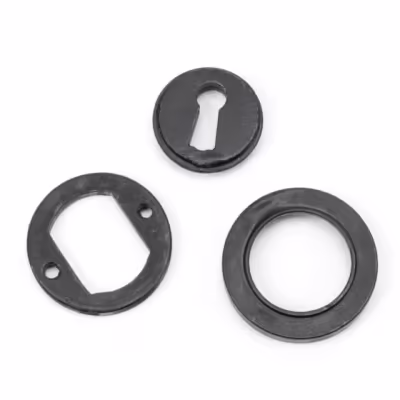 External Beeswax Round Escutcheon (Plain) - Image 3