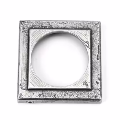 Pewter Round Escutcheon (Square) - Image 3