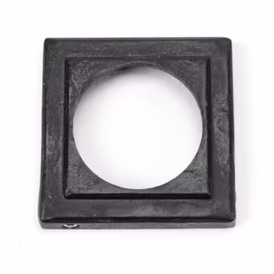 External Beeswax Round Euro Escutcheon (Square) - Image 3