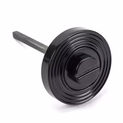 Black Round Thumbturn Set (Beehive) - Image 3