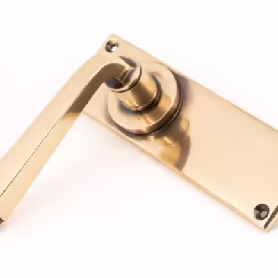 Polished Bronze Avon Lever Latch Set - Image 2