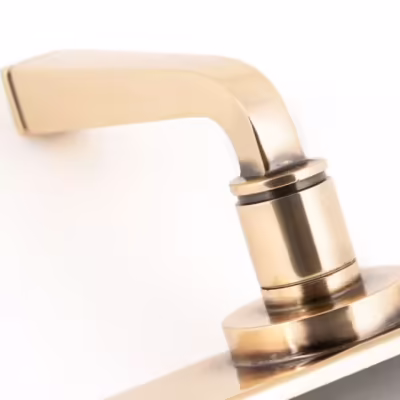 Polished Bronze Avon Lever Latch Set - Image 4
