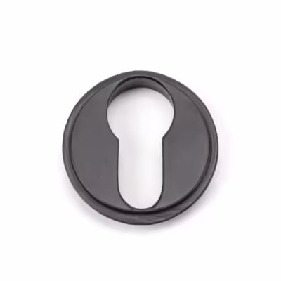 Aged Bronze Round Euro Escutcheon (Square) - Image 5