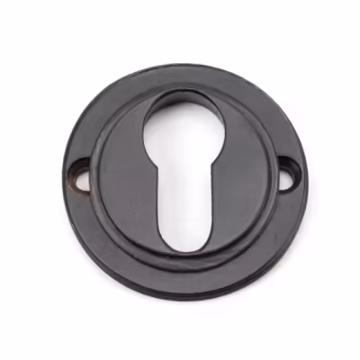 Aged Bronze Round Euro Escutcheon (Square) - Image 6