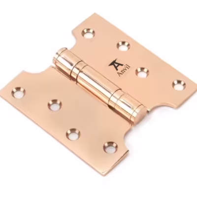 Polished Bronze 4" x 2" x 4" Parliament Hinge (pair) ss
