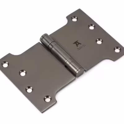 Aged Bronze 4" x 4" x 6" Parliament Hinge (pair) ss